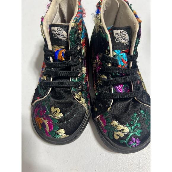 Vans Sk8-Hi Zip  X Opening Ceremony  Floral Shoes Toddler 6.5 - Picture 3 of 6